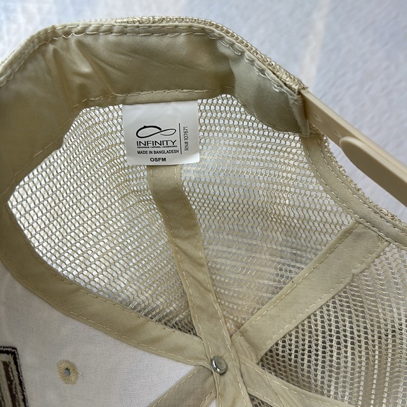 American Flag Camo Trucker Hat Mesh SnapBack Cap - Picture 7 of 8